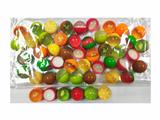 OBL10371202 - 2.7CM袋装100粒水果弹跳球