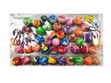 OBL10371207 - 2.7CM袋装100粒花球弹跳球