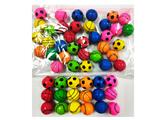 OBL10371218 - 3.2CM袋装100粒运动系列弹跳球