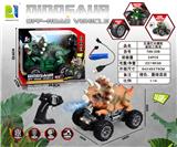 OBL10372081 - 三角龙五通一键演示带灯光包电遥控车