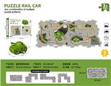 OBL10372442 - 益智拼图军事轨道车