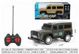 OBL10372786 - 1:18四通遥控军车 路虎卫士 不带电