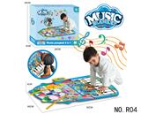 OBL10374516 - 儿童脑力开发益智玩具城堡王子音乐毯电子琴用3粒5号电池不包