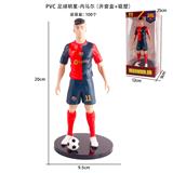 OBL10375478 - PVC 足球明星内马尔-红蓝（开窗盒装+吸塑）