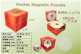OBL10376762 - 苹果方块 单颗粒2.5CM磁力块拼图过家家(UV打印)8PCS