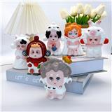 OBL10378362 - 多款网袋混装红头娃娃慢回弹