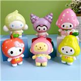 OBL10378369 - 多款网袋混装水果三丽鸥慢回弹