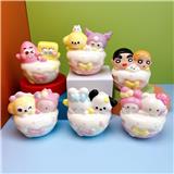 OBL10378371 - 多款网袋混装碗仔三丽鸥慢回弹