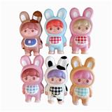 OBL10378373 - 多款网袋混装格子兔慢回弹