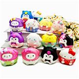 OBL10378393 - 多款网袋混装多巴胺三丽鸥慢回弹