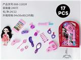 OBL10378967 - 背包化妆品+6寸芭比(17)PCS