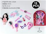 OBL10378985 - 背包化妆品+6寸芭比(13)PCS