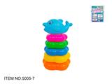 OBL10379392 - 5层花型彩虹套圈(海豚)