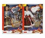 OBL10380154 - 11寸实身9关节圣诞芭比+帽子+吸塑2款混装