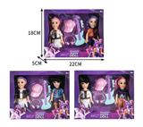 OBL10380220 - 6寸双人3D眼K-POP实身猎魔女团娃娃带配件