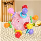 OBL10381349 - 婴儿牙胶玩具手抓球/粉色
