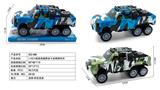 OBL10381762 - 1:16六轮路虎越野皮卡涂鸦惯性车