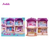 OBL10382891 - 安琦琦4房DIY别墅 98PCS(无娃娃)