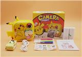 OBL10383300 - 黄色皮卡丘打印照相机/儿童打印相机/儿童拍立得（可兼容黑白/彩色打印两种模式。  彩色打印纸需另外订购）