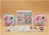 OBL10383304 - 美人鱼彩色打印照相机/儿童打印相机/儿童拍立得（可兼容黑白/彩色打印两种模式。  彩色打印纸需另外订购）