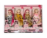 OBL10383538 - 12寸实身11关节叶罗丽长辫子4色混装 1展示盒4小盒装  价钱是一小盒价钱