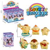 OBL10384484 - 实心PVC四季布丁狗手办摆件盲盒随机混装