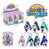 OBL10384499 - 原神动漫公仔滴胶钥匙扣盲盒随机混装