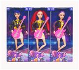 OBL10384838 - 11.5寸十一关节实身K-POP猎魔女团露米佐依米拉 带吉他 3款混