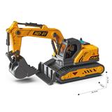 OBL10386284 - 1：18声光惯性工程车-挖土机
（英文经典版）