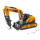 OBL10386285 - 1：18声光惯性工程车-破碎机
（英文经典版）