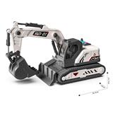 OBL10386287 - 1：18声光惯性工程车-挖土机
（英文珍藏版）