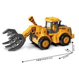OBL10386292 - 1:16声光惯性短款抓铲装载车-英文经典款