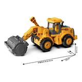 OBL10386293 - 1:16声光惯性短款压路装载车-英文经典版