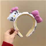 OBL10387357 - 斑马KT猫毛绒发箍