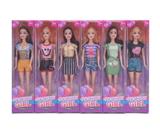 OBL10389638 - 11.5寸关节实身时尚芭比 6款混