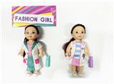 OBL10390614 - 4.5寸实身时尚娃娃/2款混装
