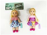 OBL10390623 - 4.5寸实身时尚娃娃/2款混装