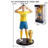 OBL10392320 - PVC奖杯足球明星C罗-黄（开窗盒+吸塑）