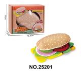 OBL10392702 - 毛毡食物热狗游戏食品套装（10块）