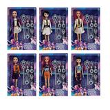 OBL10393100 - 11寸实身9关节猎魔女团娃娃带配件 6款混