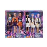 OBL10393104 - 11寸实身3D眼K-POP猎魔女团娃娃(3只装)2款混