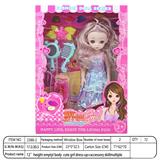 OBL10393322 - 【英文】12寸28厘米5关节 空身 3D真眼 可爱萝莉娃娃+吸塑配件 多款混装