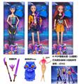 OBL10394208 - 灯光音乐K-POP猎魔女团手办11.5寸实身13关节芭比娃娃（3款混装）带武器+送信老虎