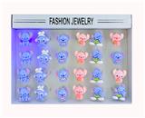 OBL10394309 - 盒庄24只卡通史迪仔闪光戒指