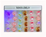 OBL10394314 - 盒庄24只卡通系列闪光戒指