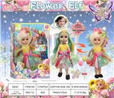 OBL10394388 - Starry sky 14寸花精灵娃娃-全搪胶身体-可换颜色眼珠