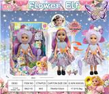 OBL10394389 - Starry sky 14寸花精灵娃娃-全搪胶身体-可换颜色眼珠