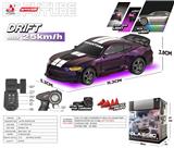 OBL10394885 - 1:43 2.4G 全比例带舵机 带ESP陀螺仪 遥控四驱漂移车 带前后车灯 7彩氛围灯
