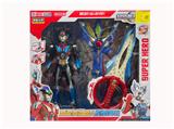 OBL10395178 - 31.5cm专利超人（声光)+变声器（声光）+英雄之臂（声光）