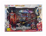 OBL10395179 - 31.5CM专利超人（声光）+王者剑（声光）+战斗仪（声光）+戴卡变身器（声光）+配件